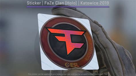 faze clan holo katowice 2019  Counter-Strike 2 > Sticker | FaZe Clan (Holo) | Stockholm 2021 This item is a commodity, where all the individual items are effectively identical